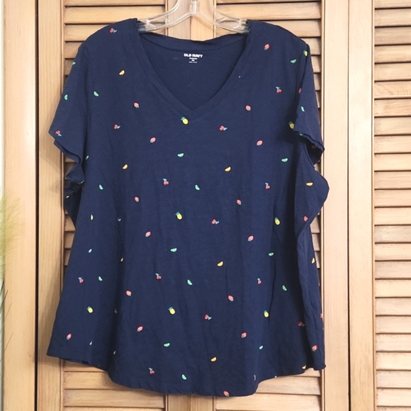 Old Navy Everywear Fruits T-shirt - Picture 8 of 12
